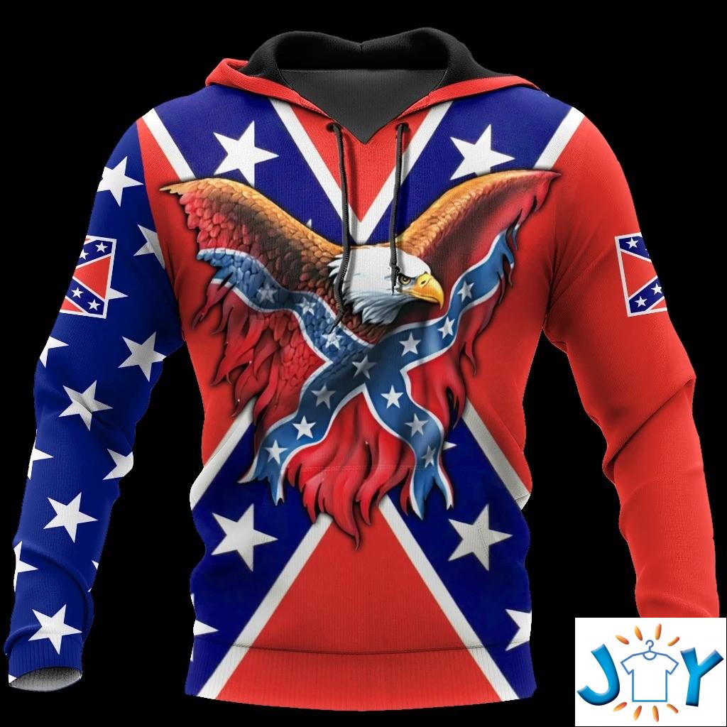 Confederate States of America 3D Hoodie
