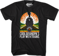 Cool Grandpa'S Play Trains Lionel Trains T-Shirts, Hoodie, Sweatshirt