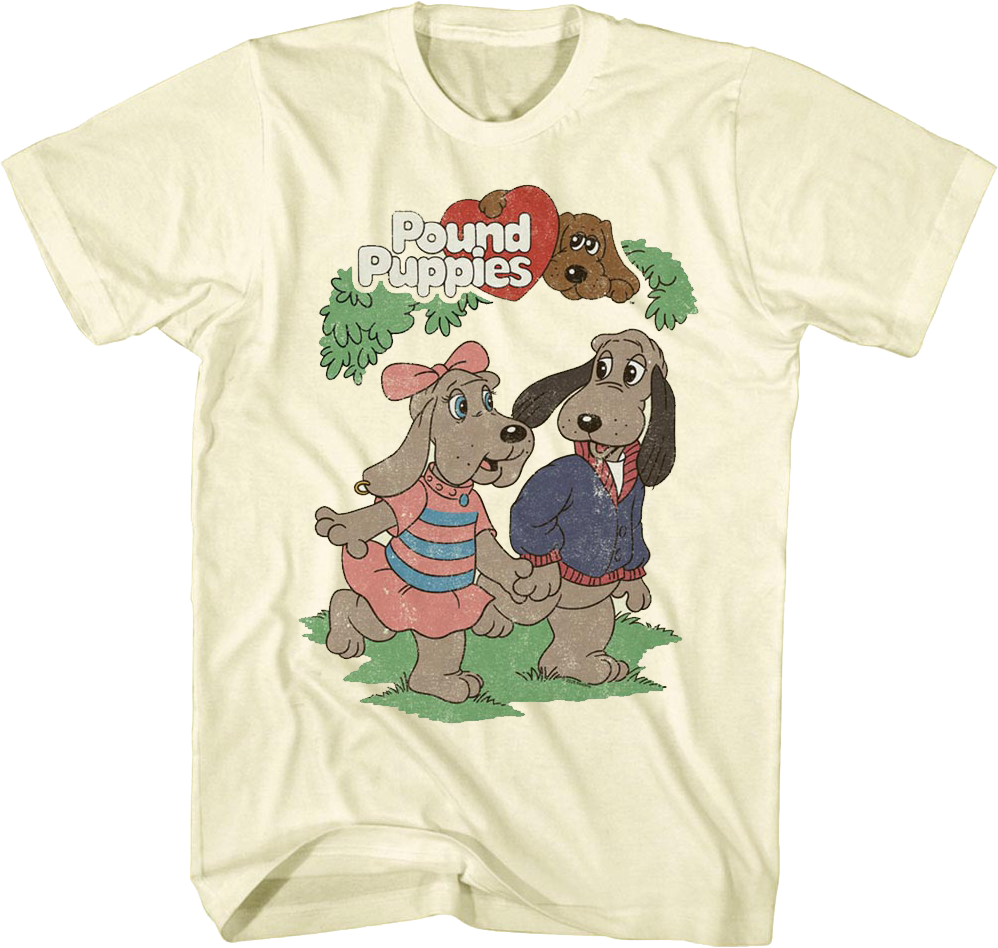 Violet and Cooler Pound Puppies T-Shirt Hoodie, Sweatshirt | CiraTrend.com (Image 1)