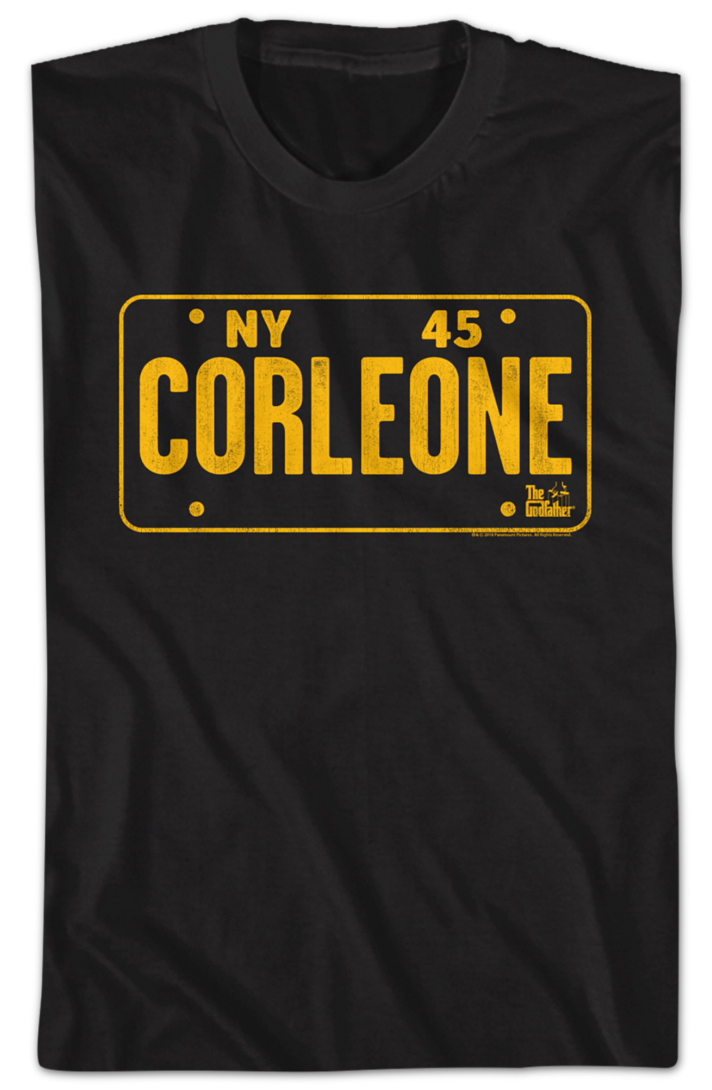 Corleone License Plate Godfather T-Shirt Hoodie, Sweatshirt | CiraTrend.com (Image 2)