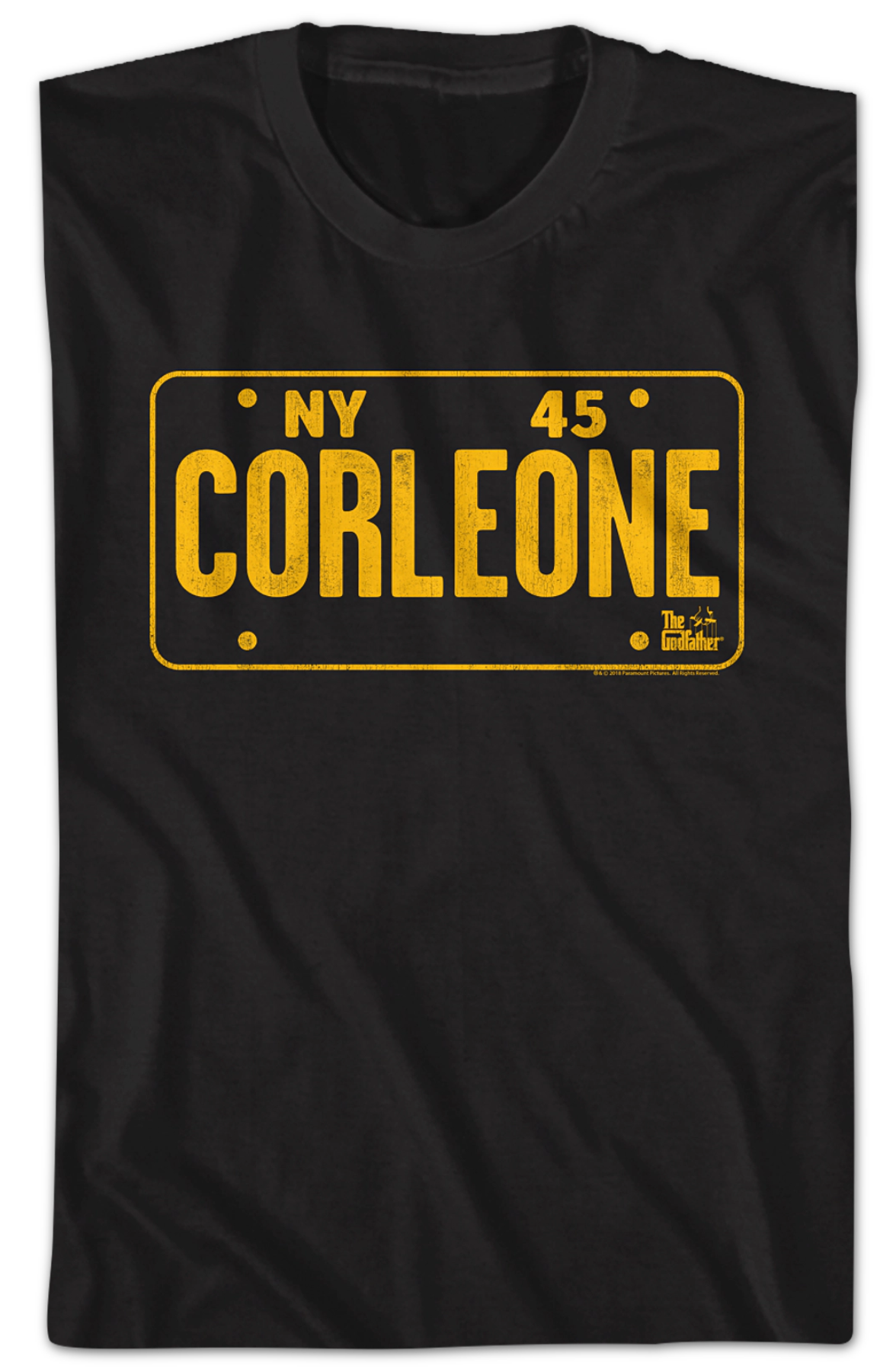 Corleone License Plate Godfather T-Shirt Hoodie, Sweatshirt | CiraTrend.com (Image 2)