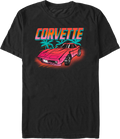 Corvette Palm Trees Chevrolet T-Shirt Hoodie, Sweatshirt | CiraTrend.com (Image 1)