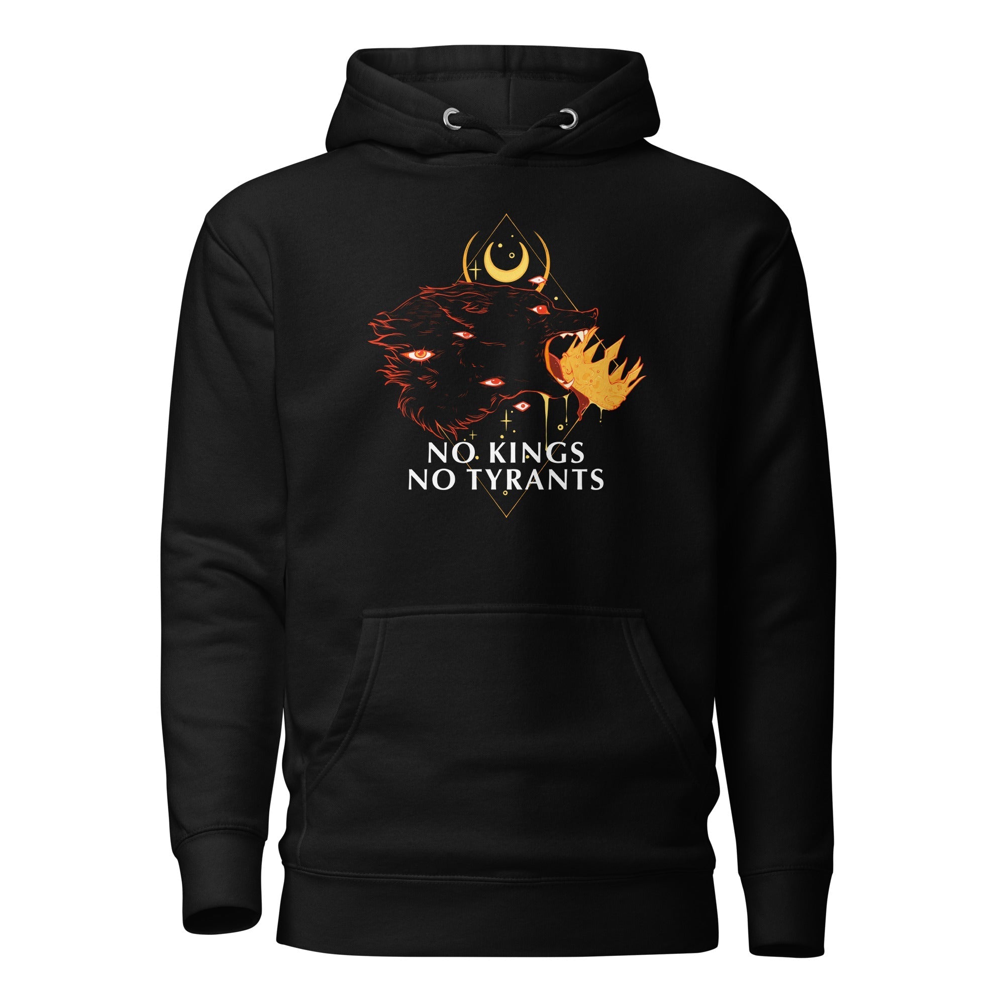No Kings Wolf, Unisex Hoodie T-Shirts, Sweatshirt | CiraTrend.com (Image 1)