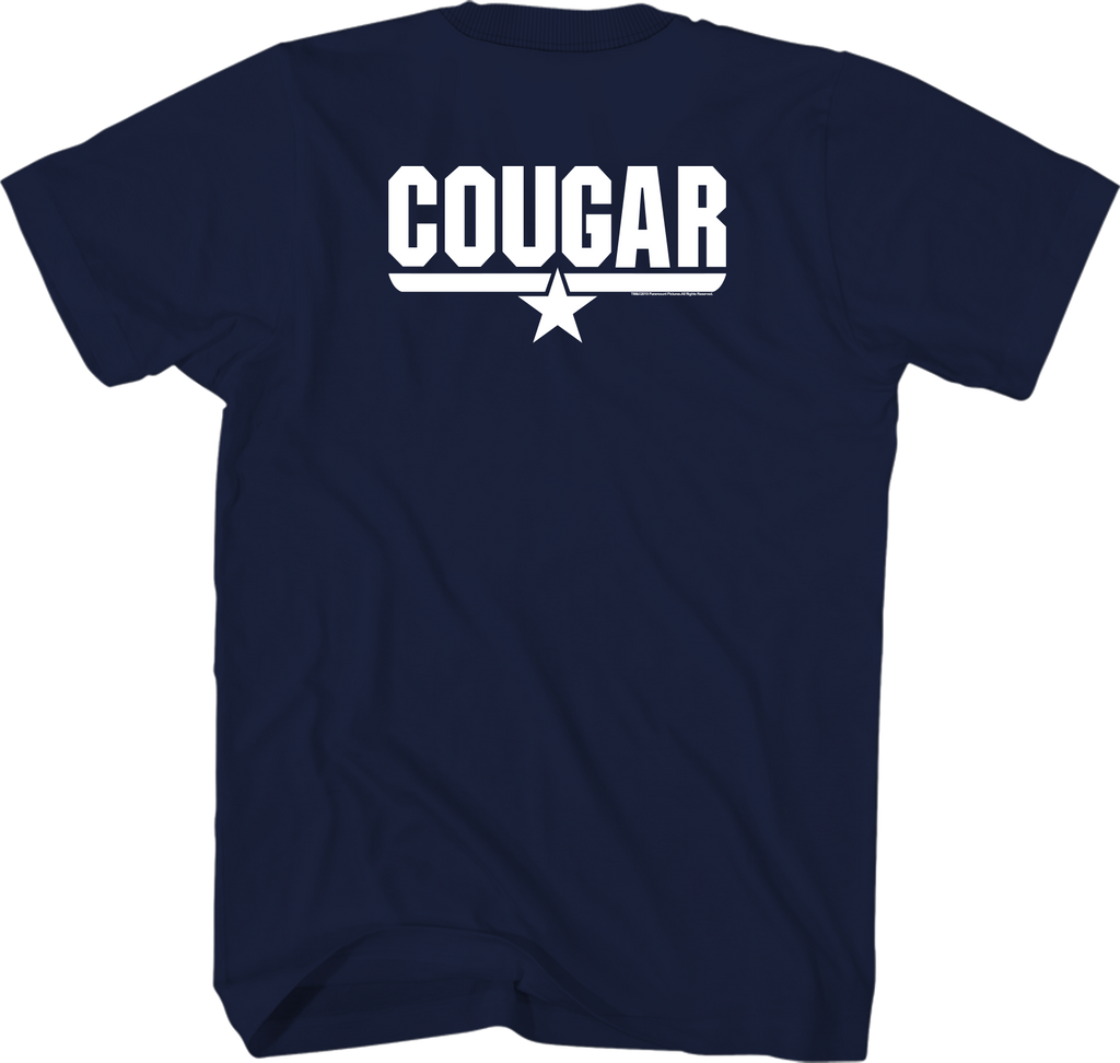 Cougar Top Gun T-Shirt Hoodie, Sweatshirt | CiraTrend.com (Image 1)
