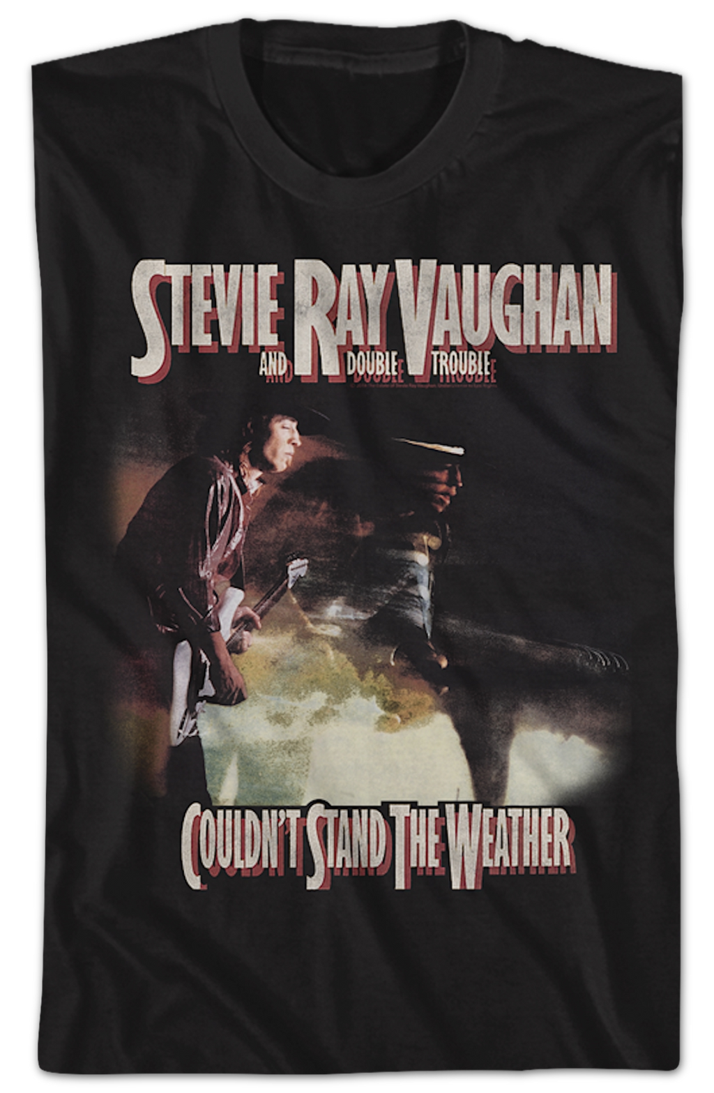 Couldn'T Stand Weather Stevie Ray Vaughan T-Shirts, Hoodie, Sweatshirt