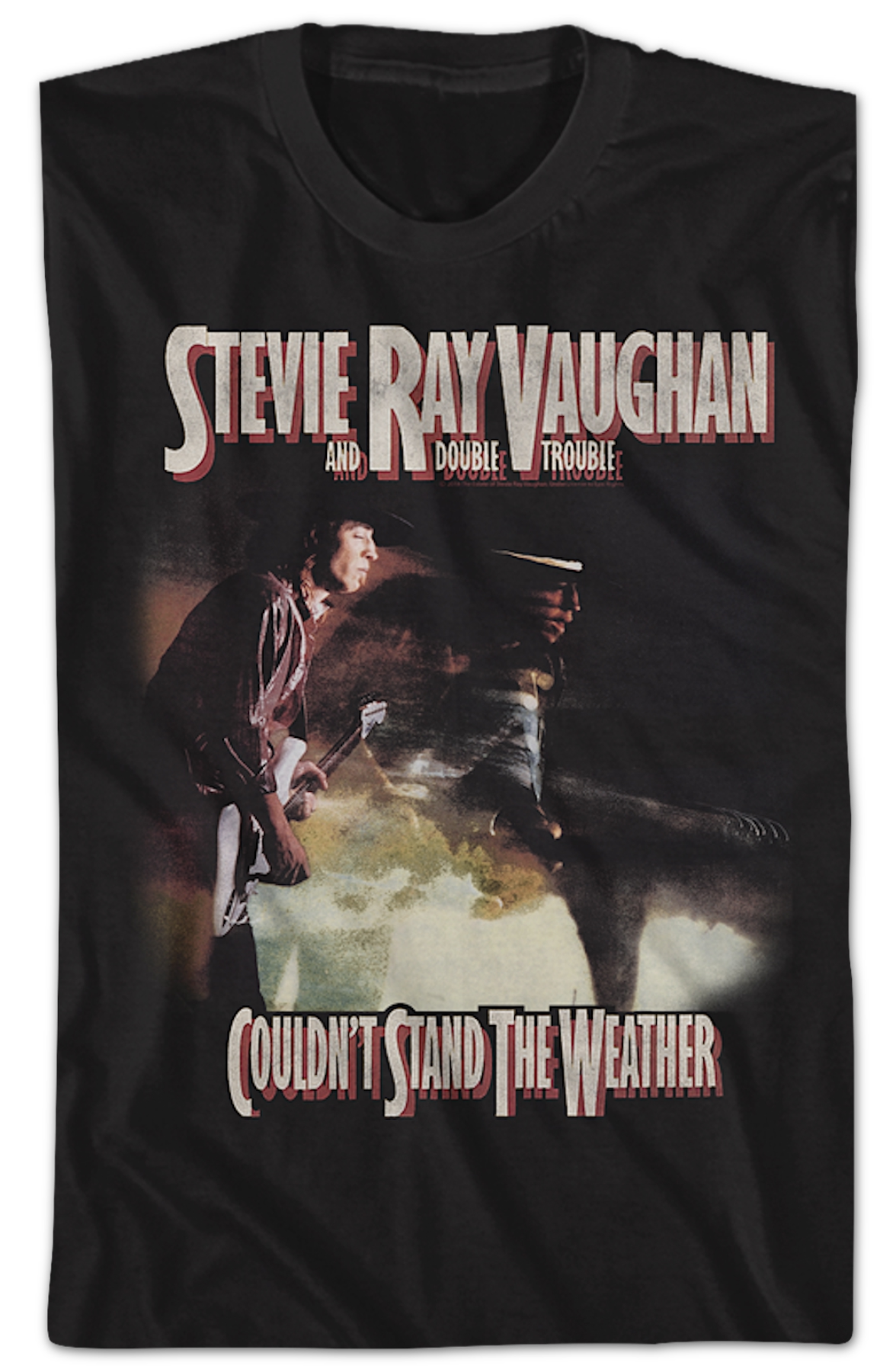 Couldn'T Stand Weather Stevie Ray Vaughan T-Shirts, Hoodie, Sweatshirt
