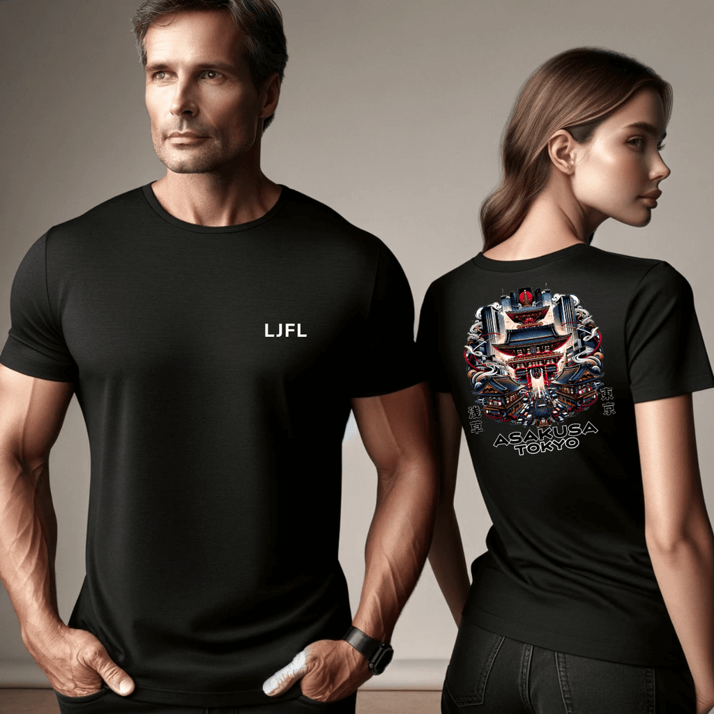 Beautiful Asakusa Unisex Tee (Back Print) Hoodie, Sweatshirt | CiraTrend.com (Image 2)
