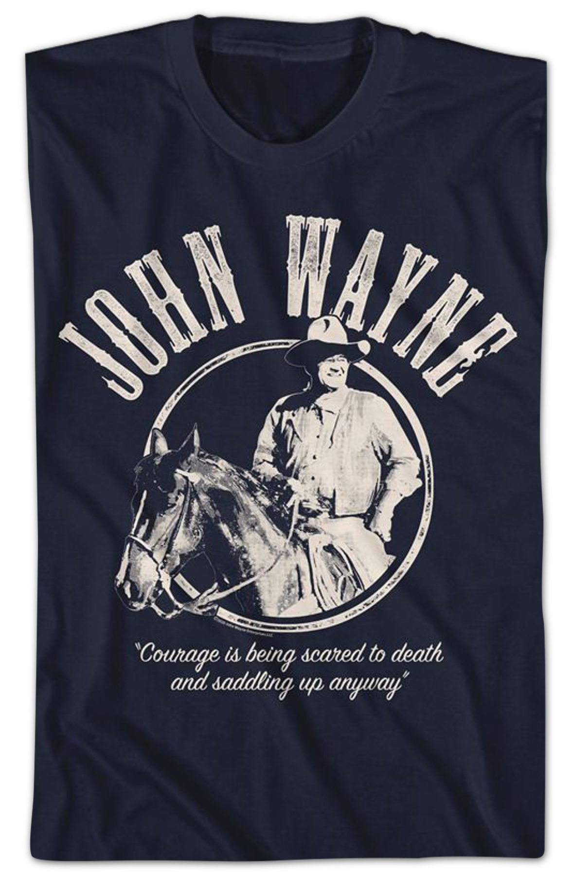 Courage John Wayne T-Shirt Hoodie, Sweatshirt | CiraTrend.com (Image 2)