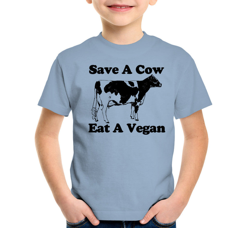 Save A Cow, Eat A Vegan T-Shirt Hoodie, Sweatshirt | CiraTrend.com (Image 5)