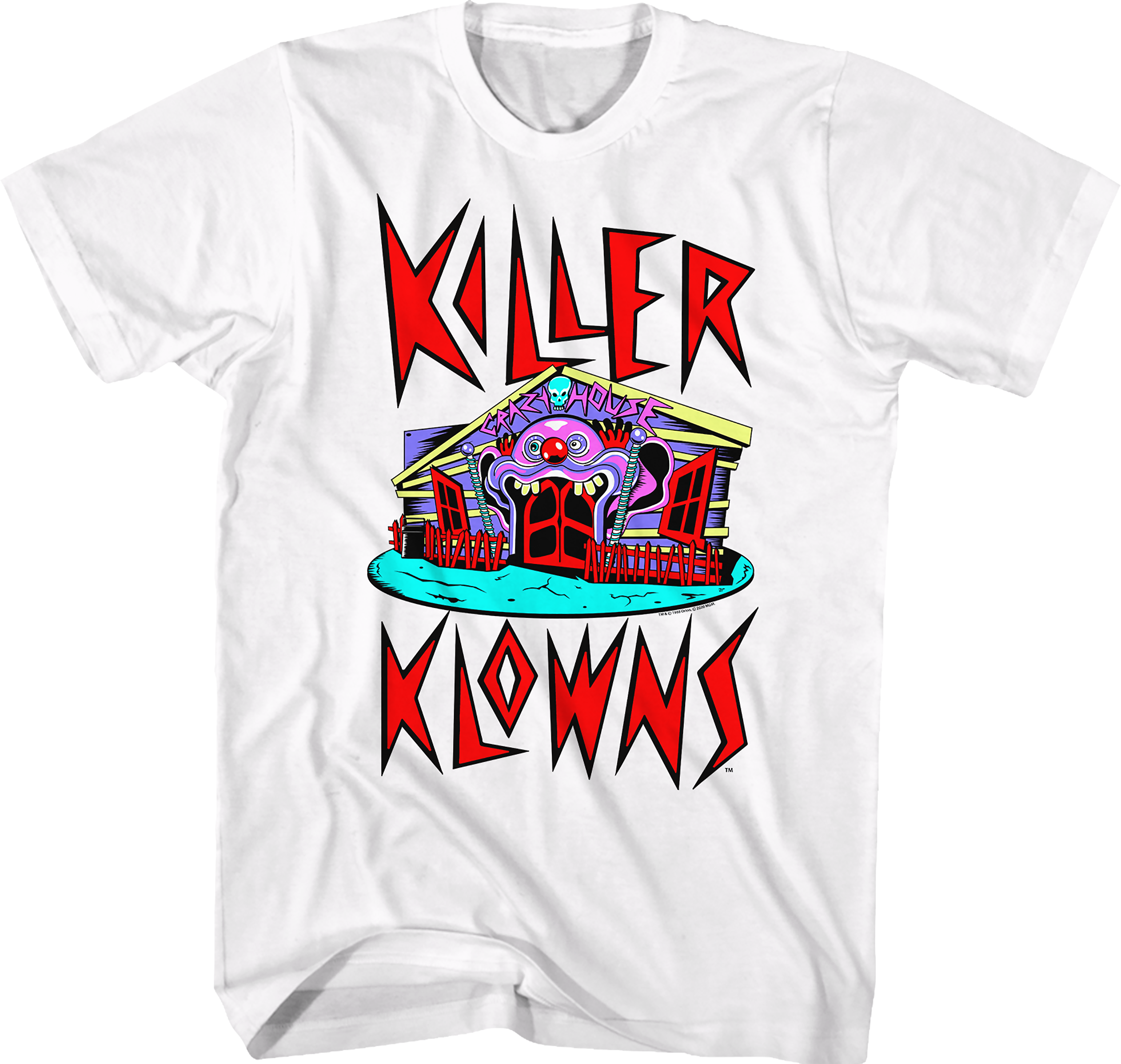 Crazy House Killer Klowns From Outer Space T-Shirt Hoodie, Sweatshirt | CiraTrend.com (Image 1)