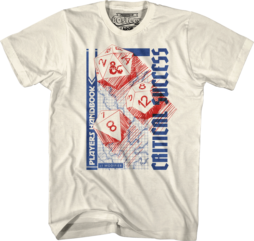 Critical Success Dungeons & Dragons T-Shirt Hoodie, Sweatshirt | CiraTrend.com (Image 1)