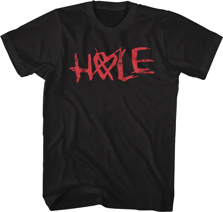 Crossed Heart Logo Hole T-Shirt Hoodie, Sweatshirt | CiraTrend.com (Image 1)