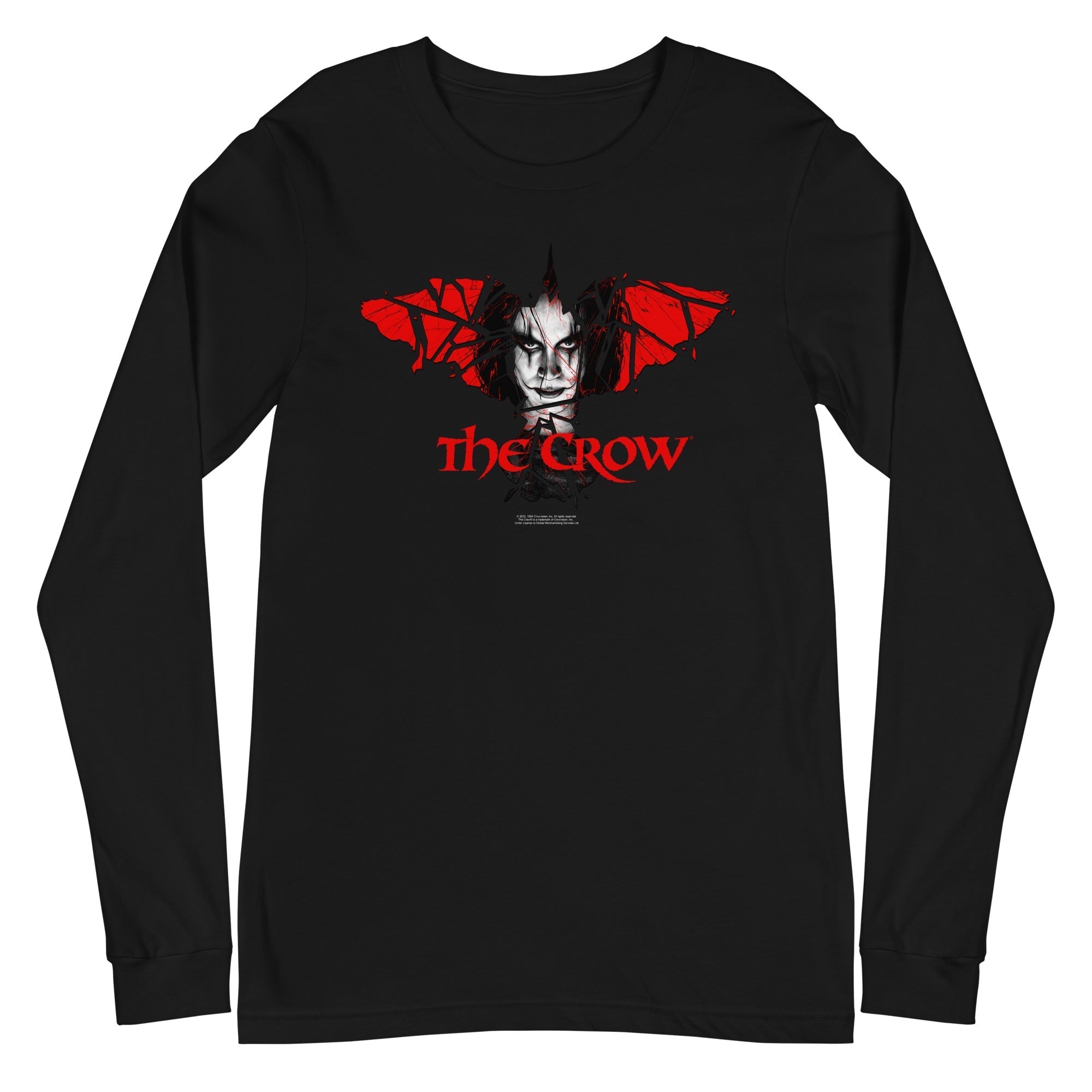 The Crow - Crow Wings Long Sleeve T-Shirt Hoodie, Sweatshirt | CiraTrend.com