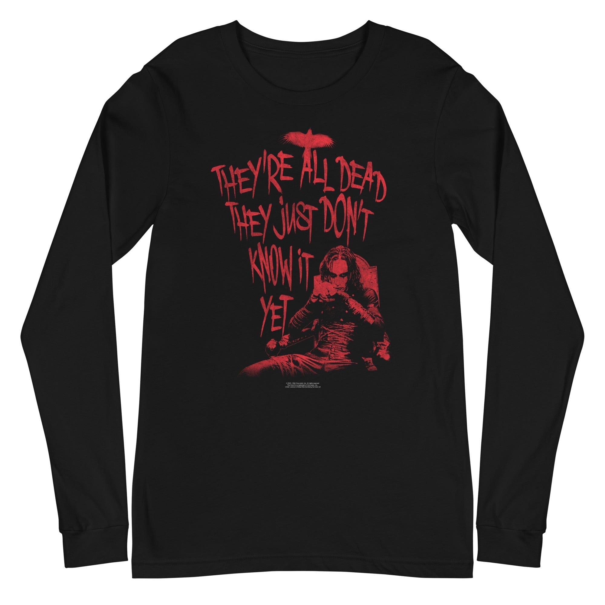 The Crow - Do They Know? Long Sleeve T-Shirt Hoodie, Sweatshirt | CiraTrend.com