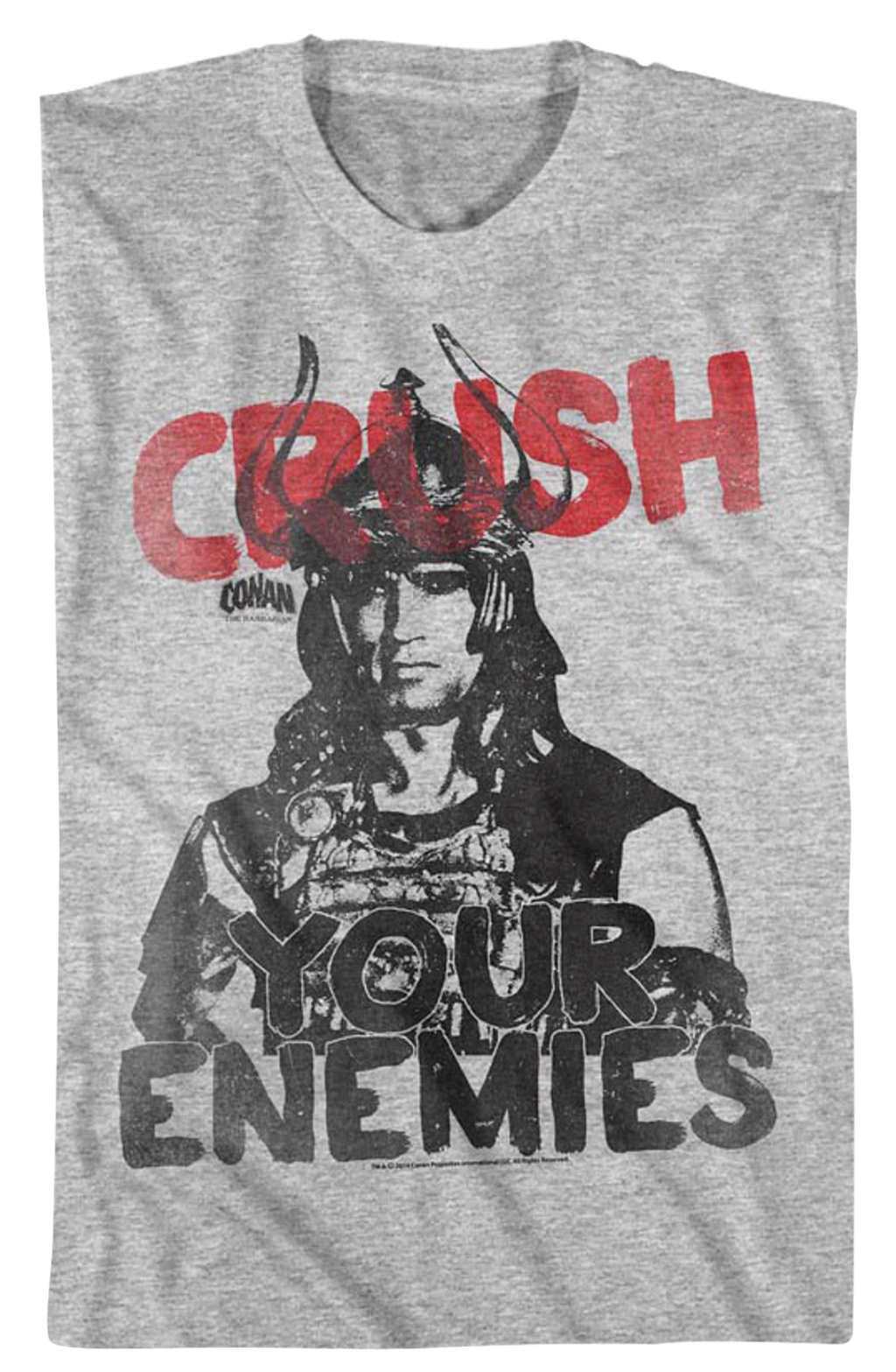 Crush Your Enemies Conan The Barbarian T-Shirt Hoodie, Sweatshirt | CiraTrend.com (Image 2)