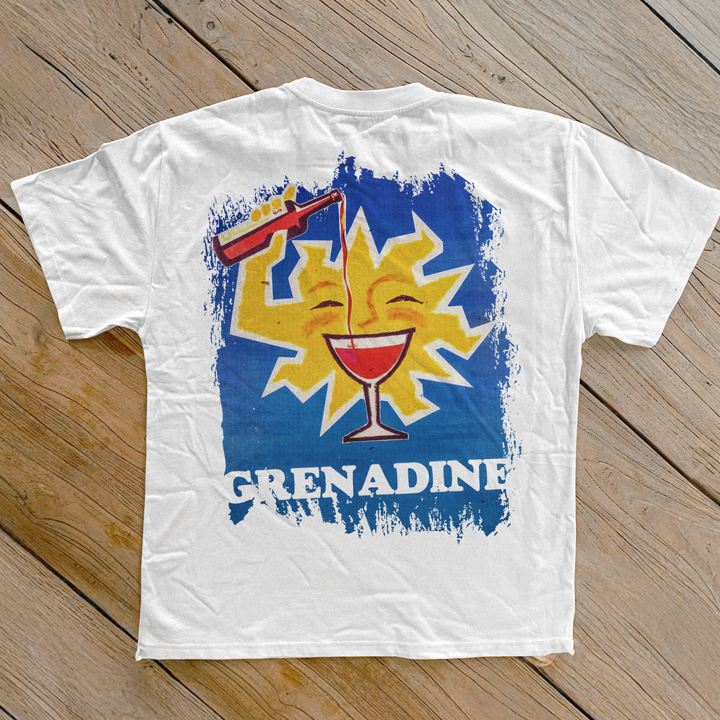 'SUNSHINE' GRENADINE HEAVY WHITE T-SHIRT Hoodie, Sweatshirt | CiraTrend.com (Image 1)
