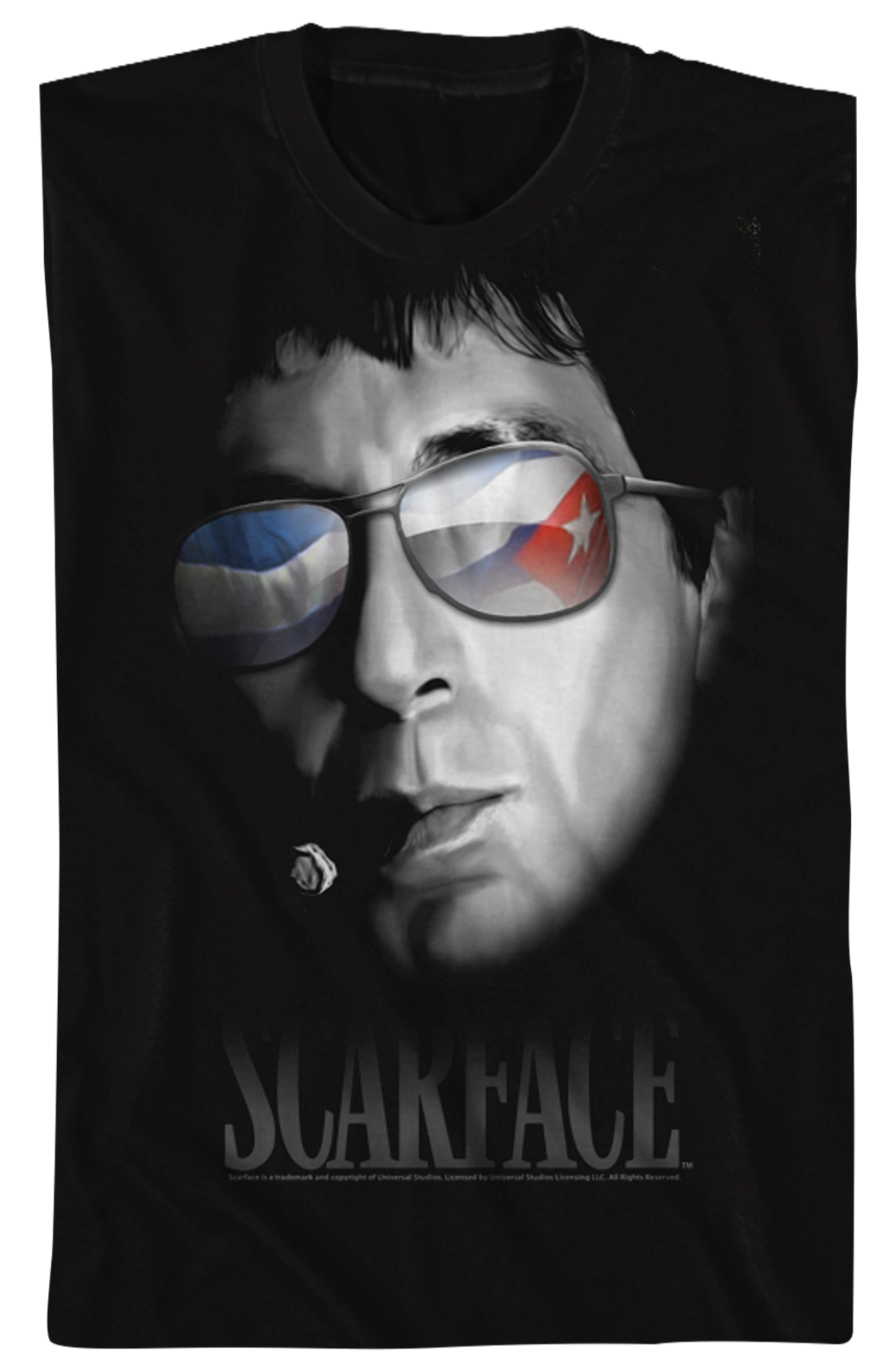 Cuban Flag Scarface T-Shirt Hoodie, Sweatshirt | CiraTrend.com (Image 2)