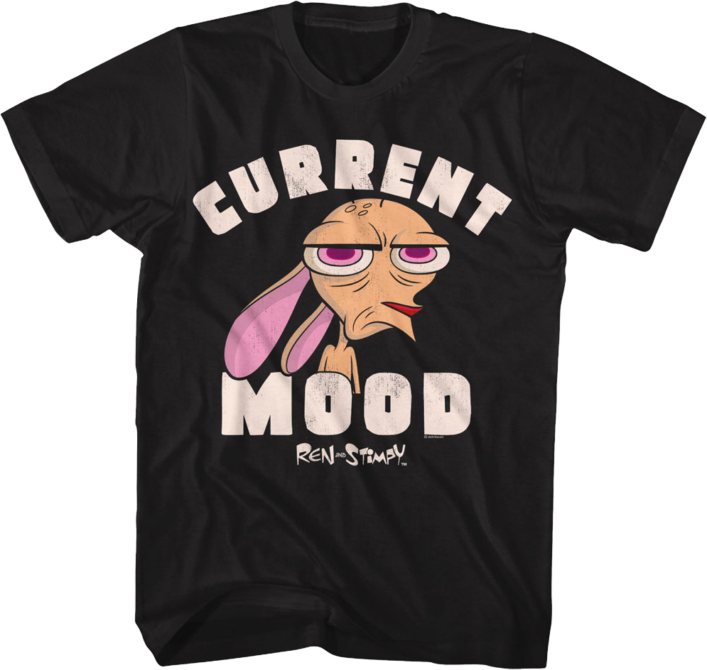 Current Mood Ren And Stimpy T-Shirt Hoodie, Sweatshirt | CiraTrend.com (Image 1)