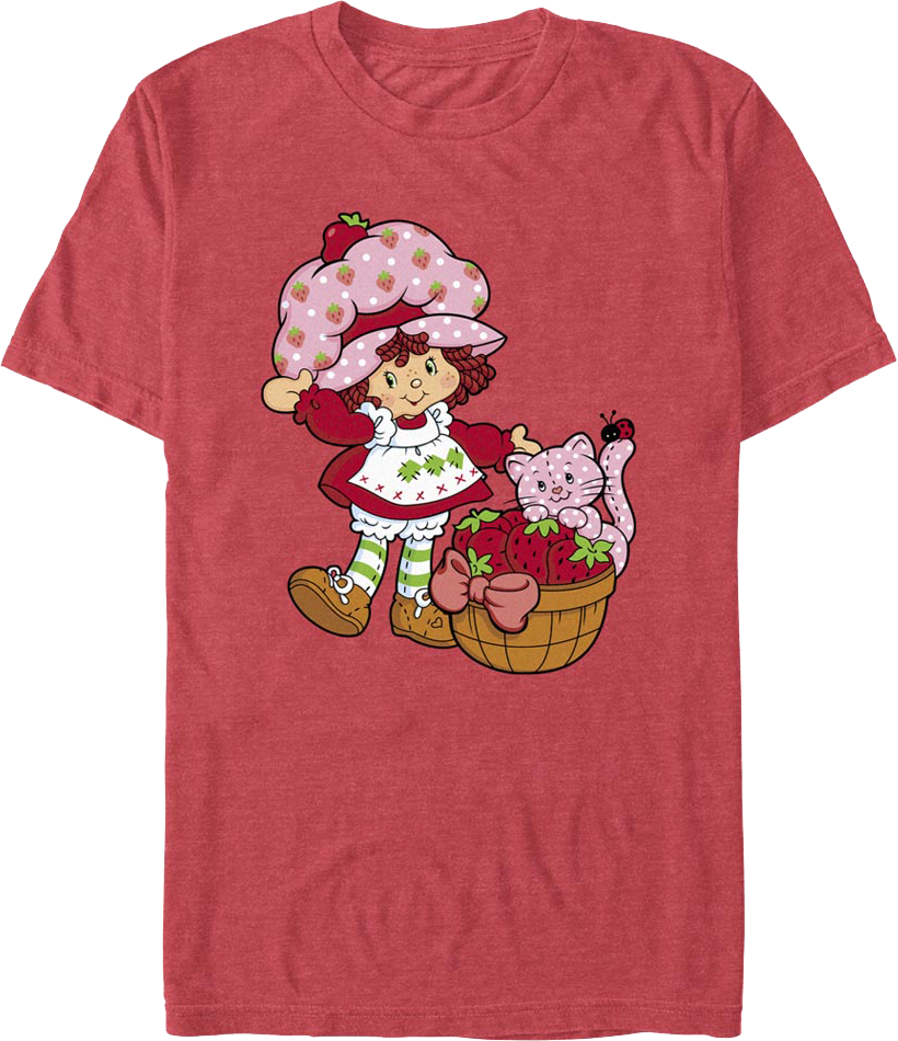 Custard & Strawberry Shortcake T-Shirt Hoodie, Sweatshirt | CiraTrend.com (Image 1)