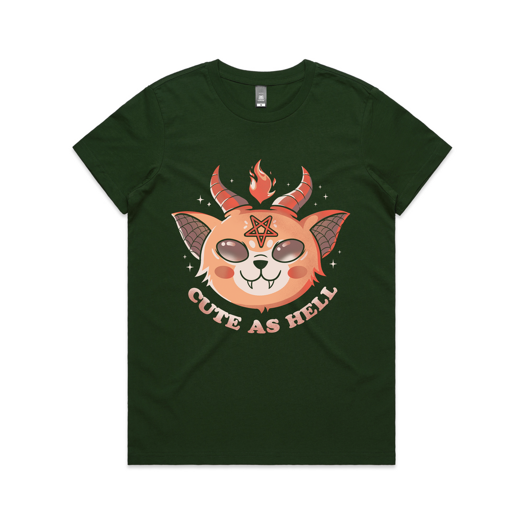 Cute As Hell Tee Hoodie, Sweatshirt | CiraTrend.com (Image 4)