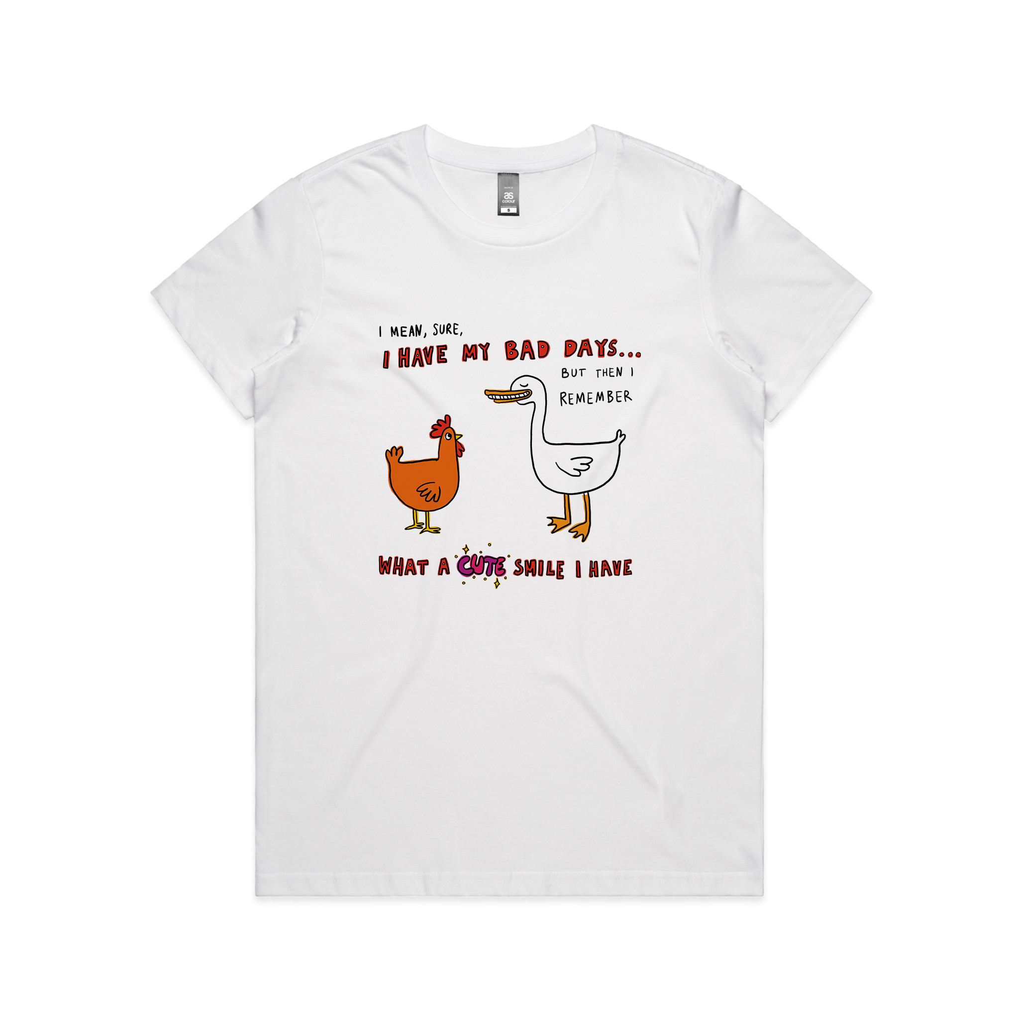Cute Smile Tee Hoodie, Sweatshirt | CiraTrend.com (Image 4)