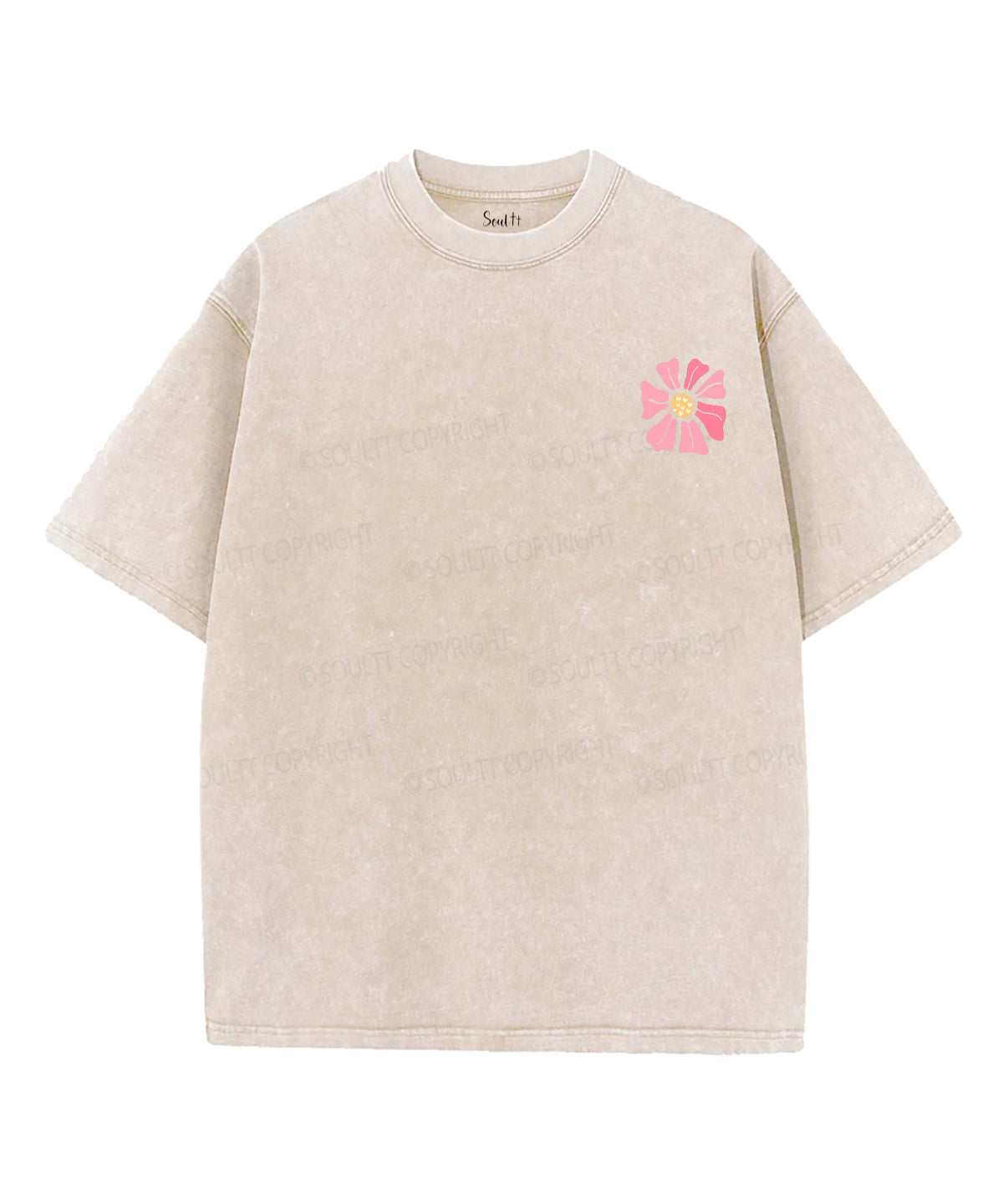Be Kind Double Sided Unisex Washed Christian T-shirt Hoodie, Sweatshirt | CiraTrend.com (Image 3)