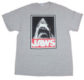Jaws Mens T-Shirt- Big Mouth Shark Over Red Name Image Style012 Hoodie, Sweatshirt | CiraTrend.com