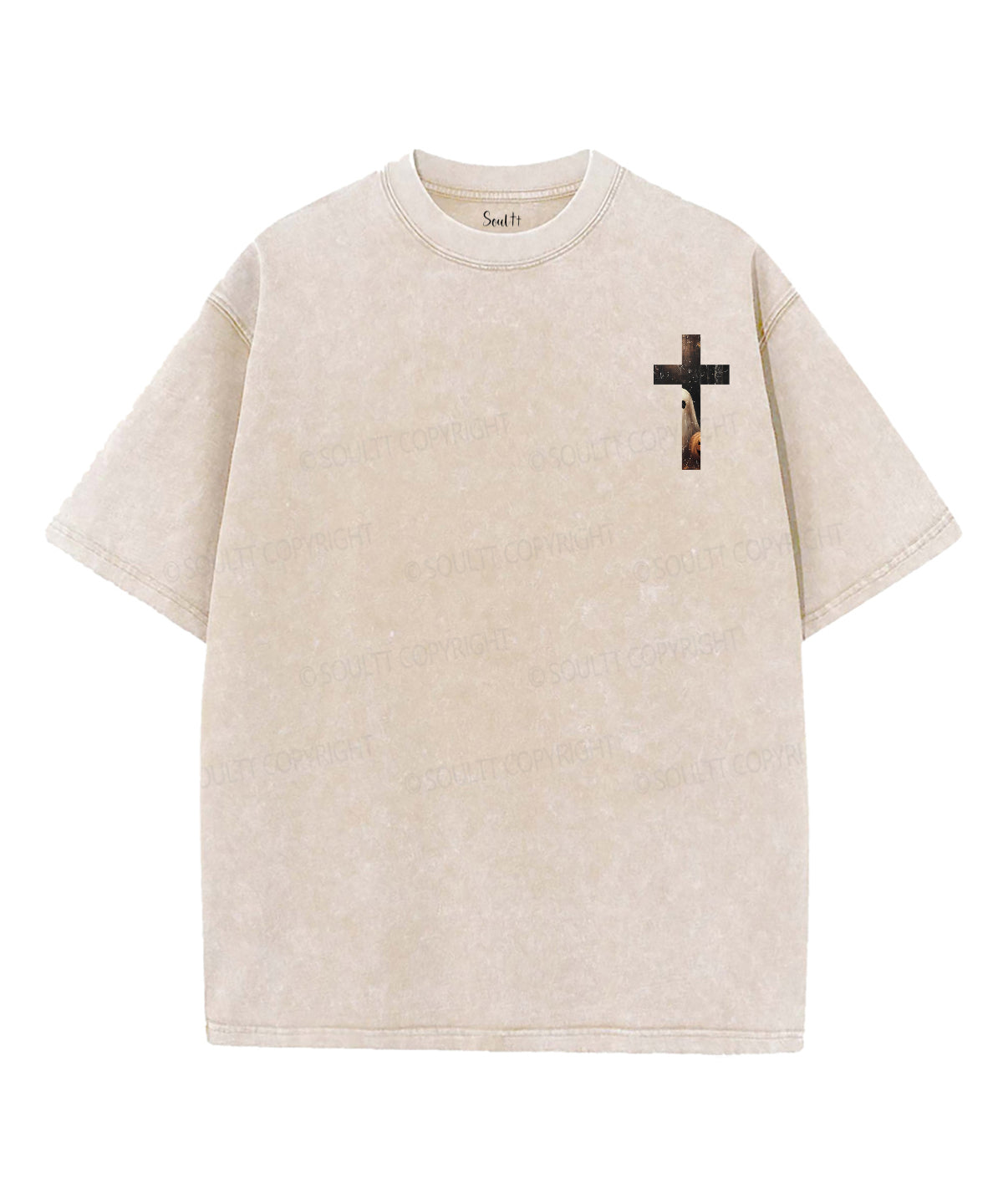The New Was Come Double Sided Unisex Washed Christian T-shirt Hoodie, Sweatshirt | CiraTrend.com (Image 4)