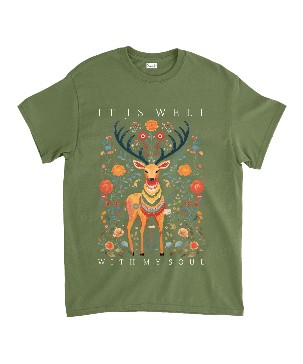 Is Well My Soul Cotton Christian Style007 T-Shirts, Hoodie, Sweatshirt