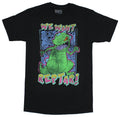 Rugrats Mens T-Shirt - We Want Reptar! Distressed Image Hoodie, Sweatshirt | CiraTrend.com
