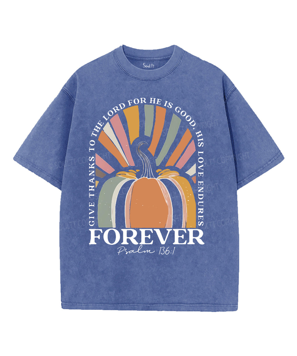 His Love Endures Unisex Washed Christian T-shirt Hoodie, Sweatshirt | CiraTrend.com (Image 3)