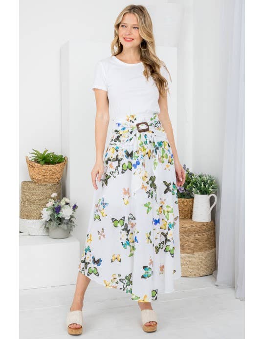 Butterfly Maxi Skirt/ Tube Dress (TH-1589)