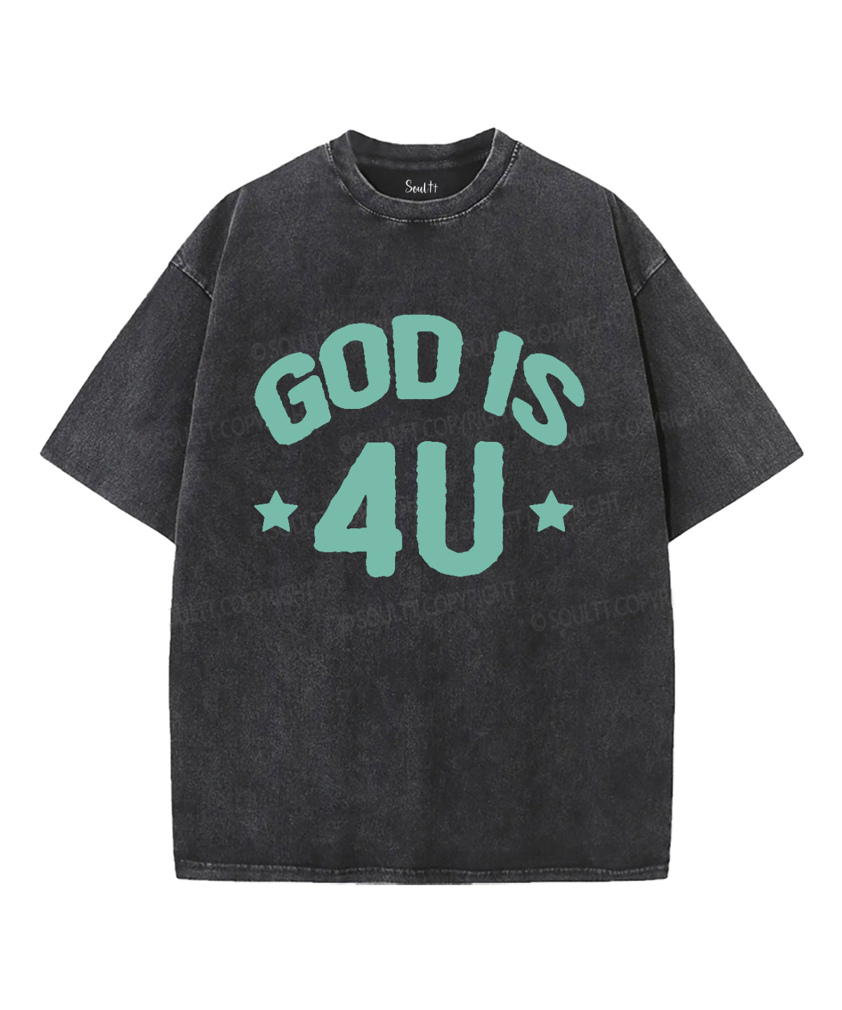 God Is 4U Washed Christian T-Shirts, Hoodie, Sweatshirt