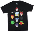 Avengers Mens T-Shirt - Simple Stylized 10 Head Collection Hoodie, Sweatshirt | CiraTrend.com