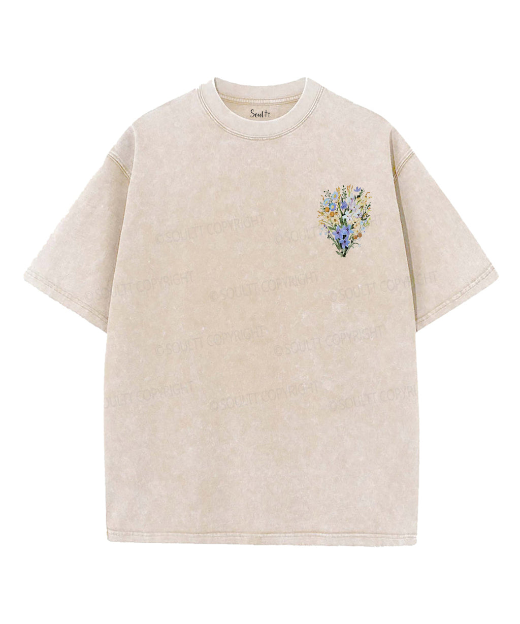 His Kingdom Double Sided Unisex Washed Christian T-shirt Hoodie, Sweatshirt | CiraTrend.com (Image 5)