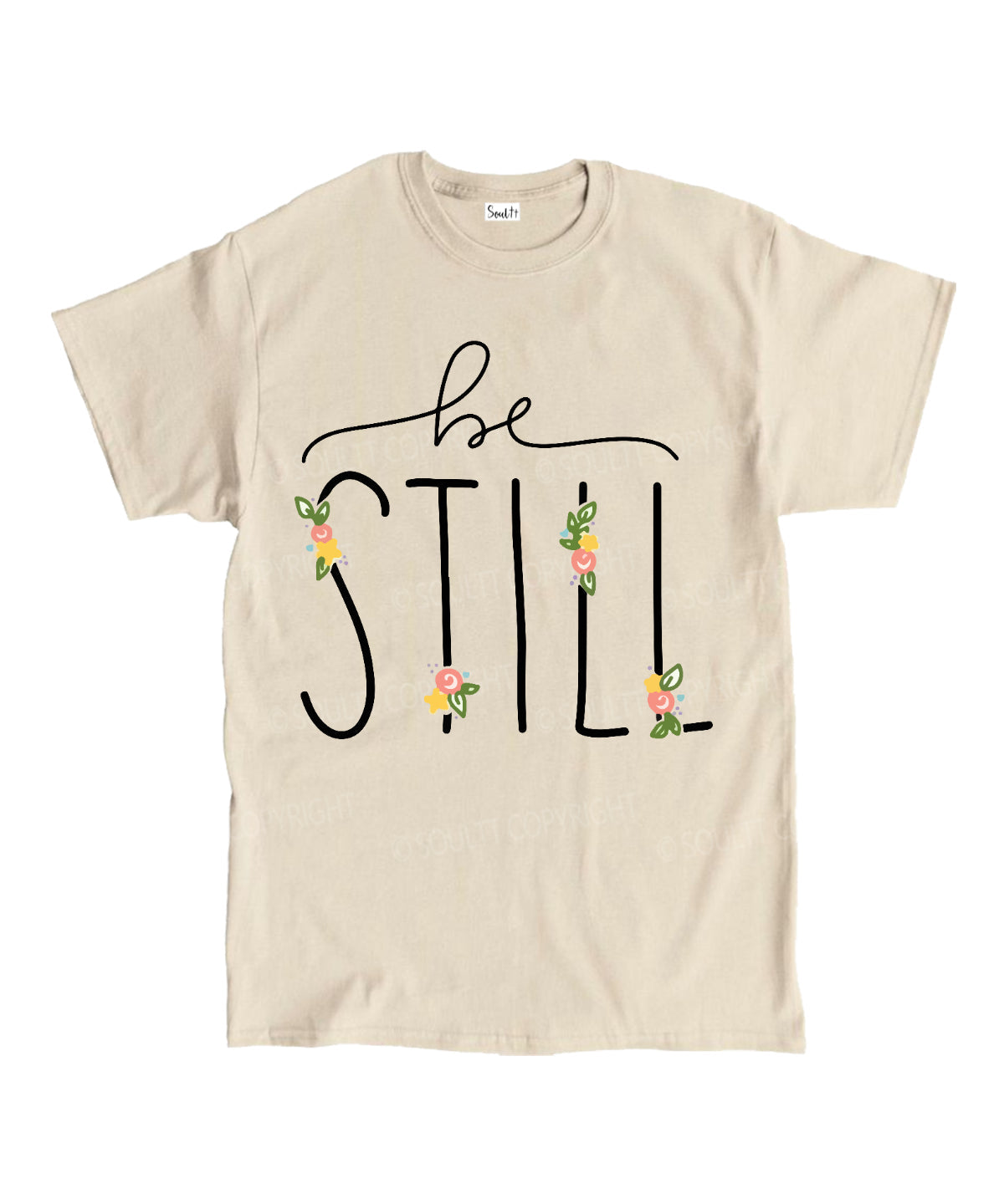 Be Still Unisex Cotton Christian T-Shirt Hoodie, Sweatshirt | CiraTrend.com (Image 4)