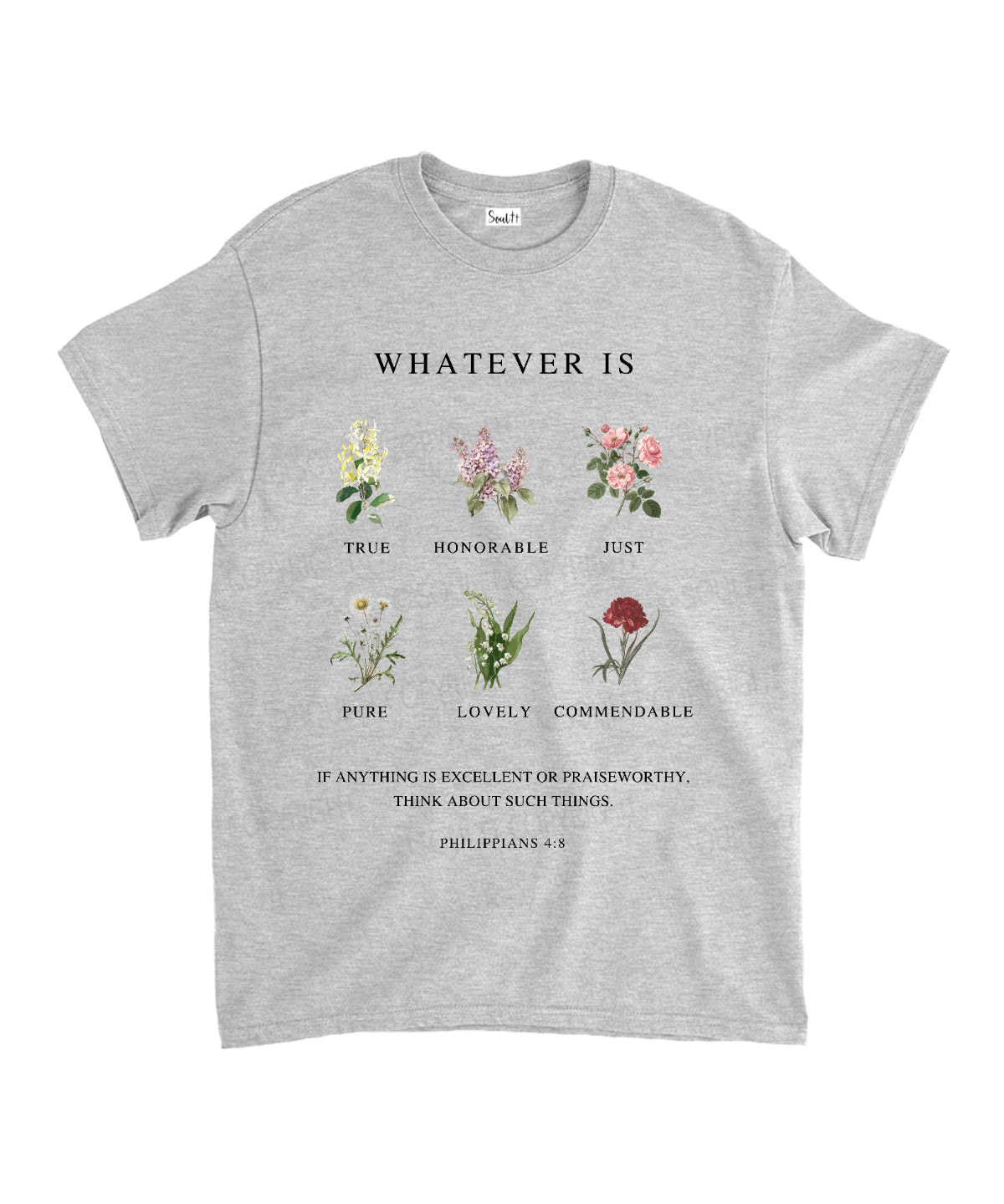 Whatever Unisex Cotton Christian T-Shirt Hoodie, Sweatshirt | CiraTrend.com (Image 3)