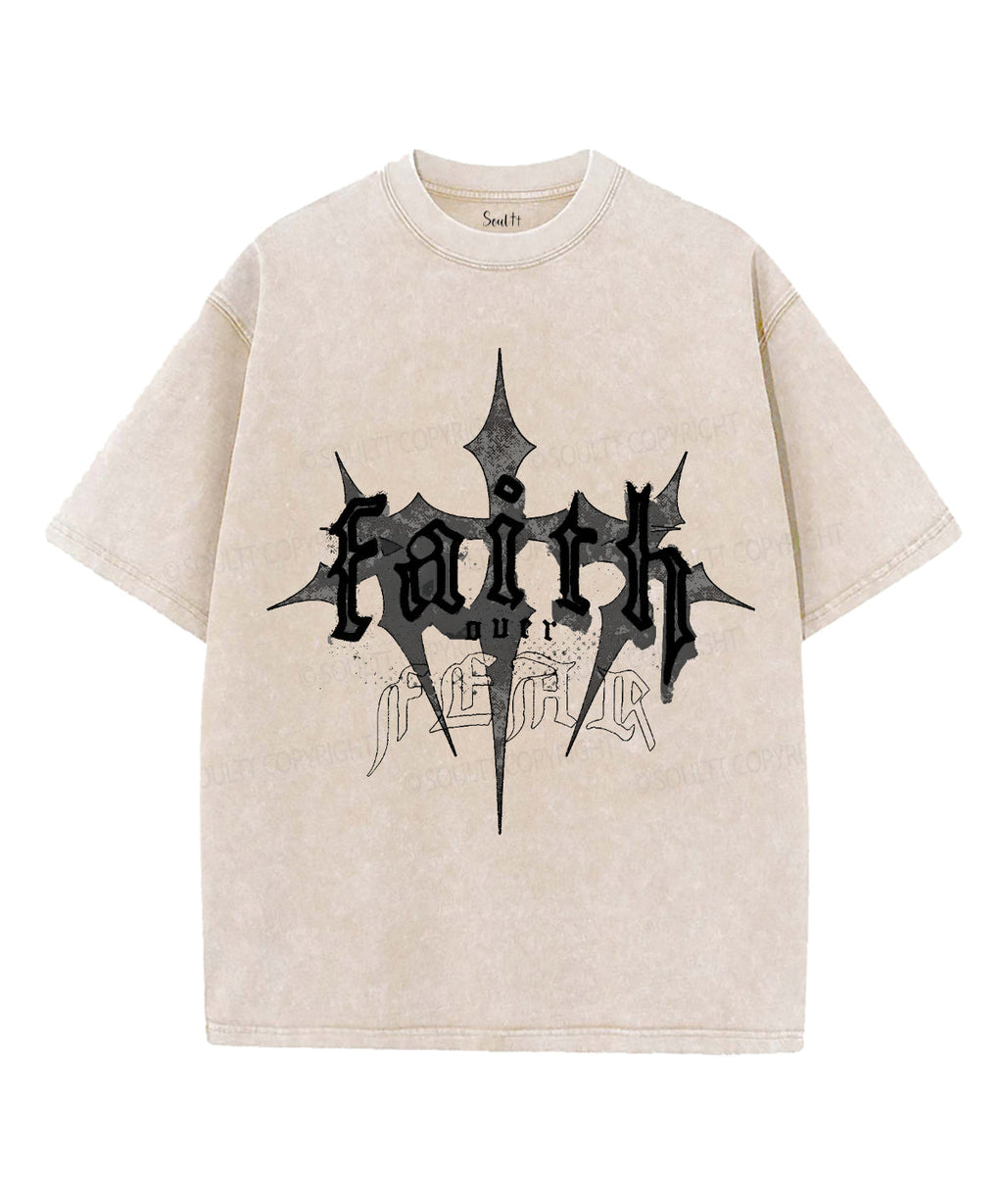 Faith Unisex Washed Christian T-shirt Style001 Hoodie, Sweatshirt | CiraTrend.com (Image 4)