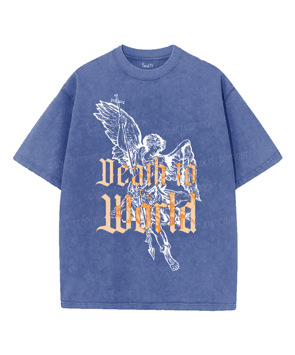 Death World Washed Christian T-Shirts, Hoodie, Sweatshirt