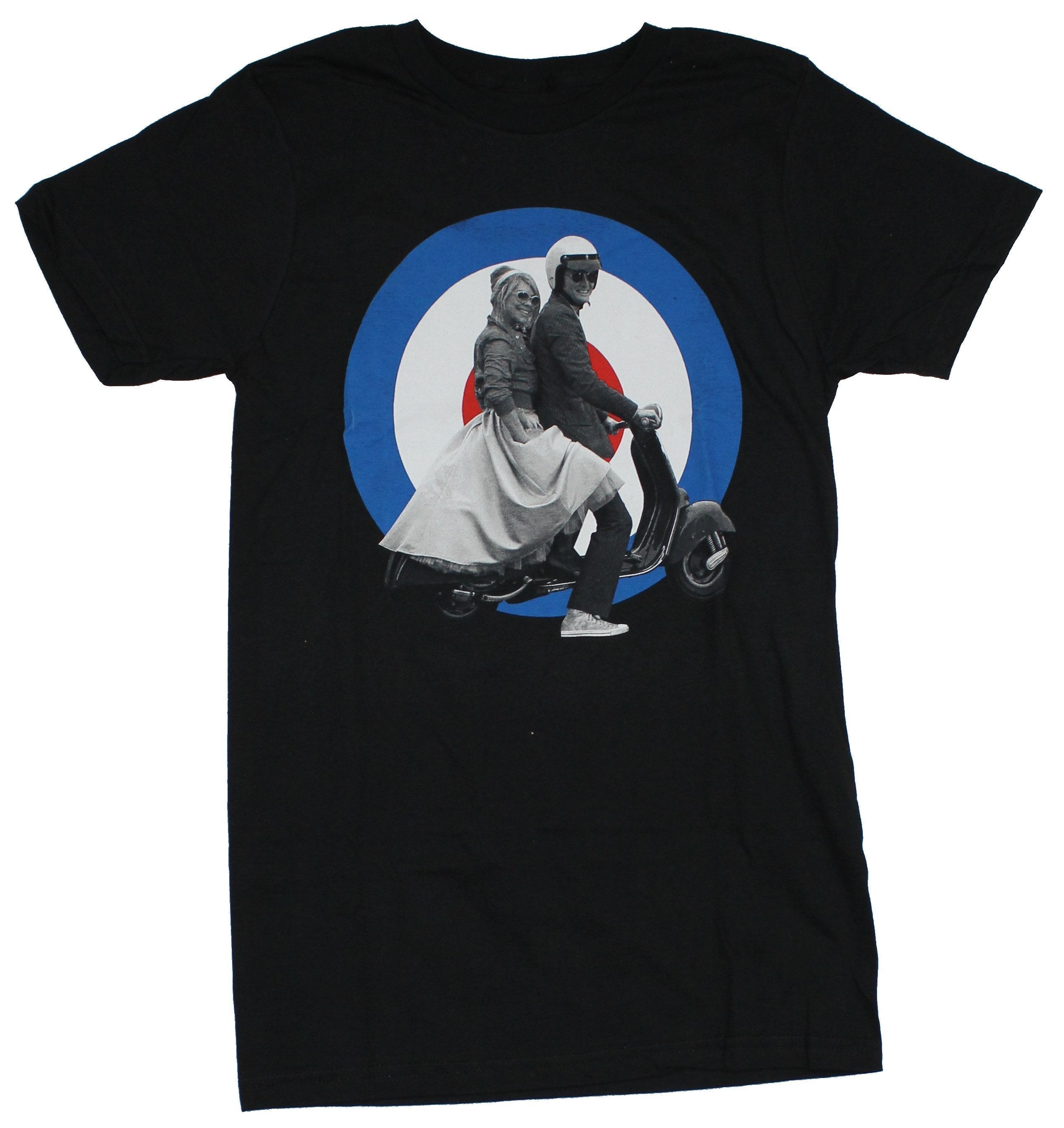 Doctor Who Mens T-Shirt - 10th Doctor and Rose Moped Target Shirt Hoodie, Sweatshirt | CiraTrend.com