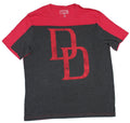 Daredevil (Mavel Comics) Yoke Mens T-Shirt - Distressed Classic DD Logo Image Hoodie, Sweatshirt | CiraTrend.com