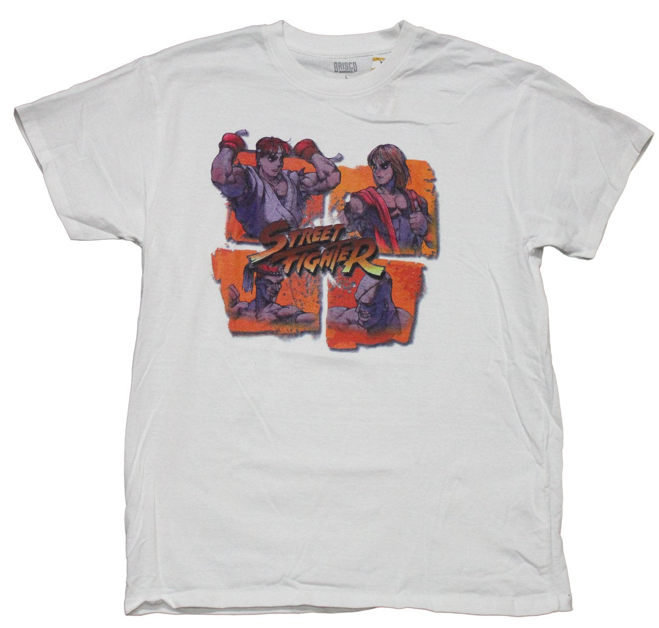 Street Fighter II Mens T-Shirt - Four Box Fighters Logo Image Hoodie, Sweatshirt | CiraTrend.com