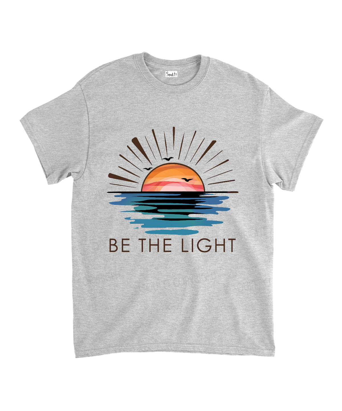 Be The Light Unisex Cotton Christian T-Shirt Style004 Hoodie, Sweatshirt | CiraTrend.com (Image 3)
