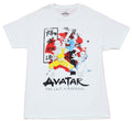 Avatar the Last Airbender Mens T-Shirt - Trio Over Kanji & Red Circle Image Hoodie, Sweatshirt | CiraTrend.com