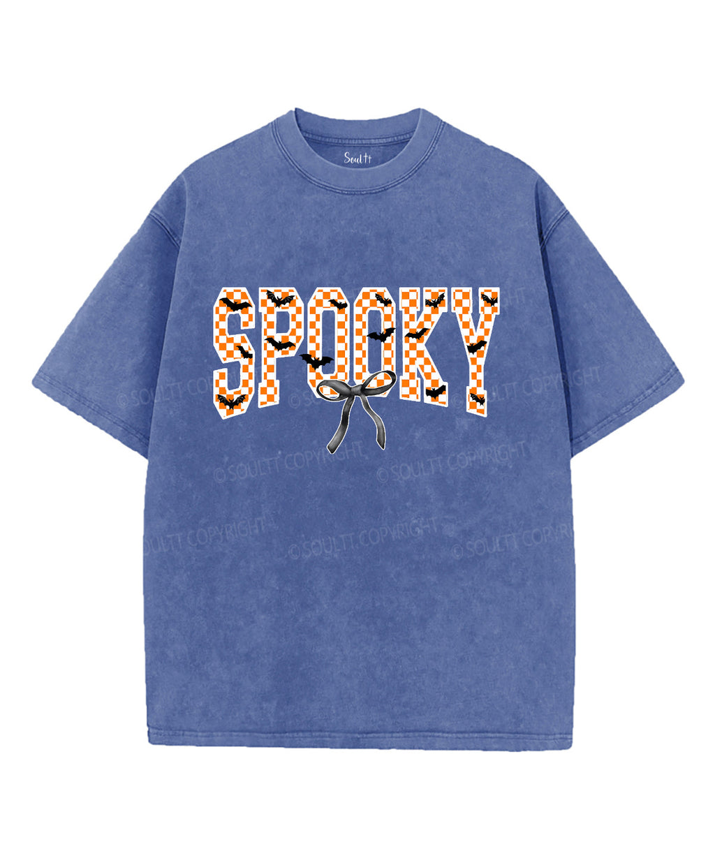 Spooky Unisex Washed Christian T-shirt Hoodie, Sweatshirt | CiraTrend.com (Image 4)