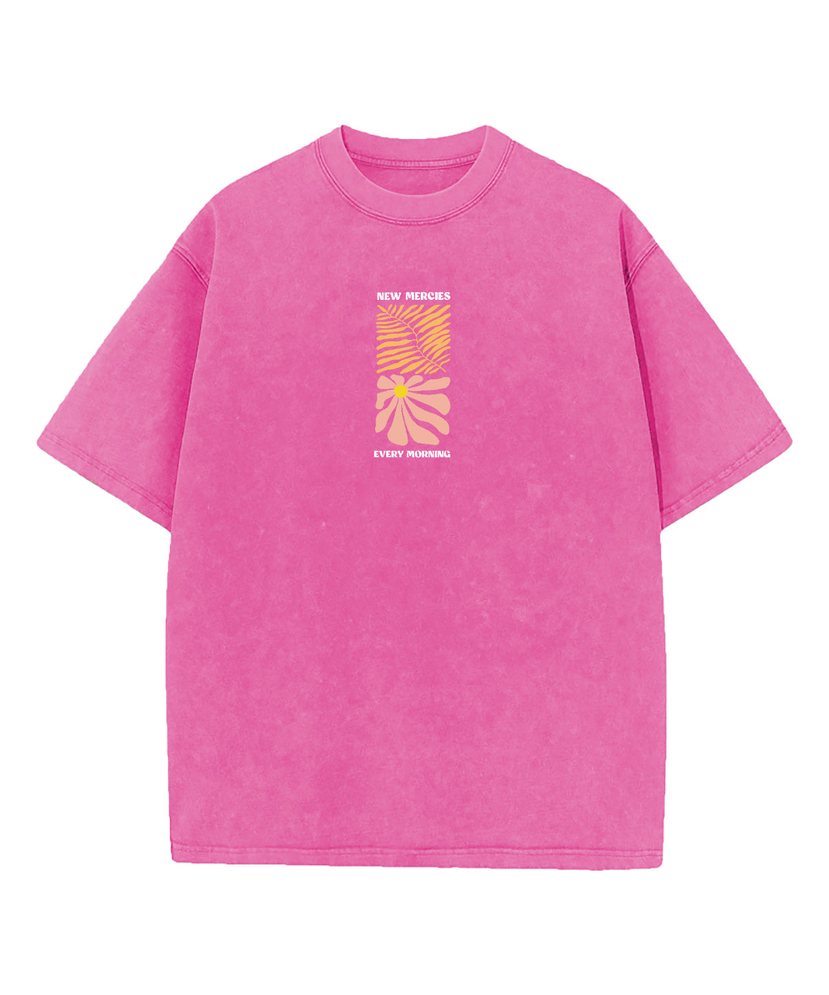New Mercies Every Morning Double Sided Washed Christian T-shirt Hoodie, Sweatshirt | CiraTrend.com (Image 4)