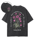 As a Father Has Compassion Double Sided Unisex Washed Christian T-shirt Hoodie, Sweatshirt | CiraTrend.com (Image 1)