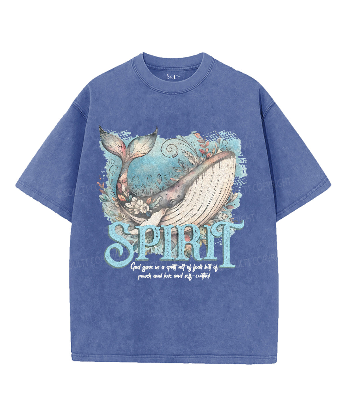 God Give Us Spirit Washed Christian T-Shirts, Hoodie, Sweatshirt