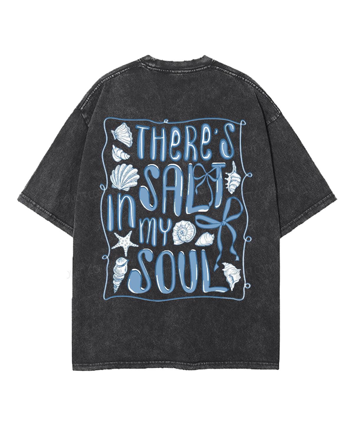 There's Salt In My Soul Double Sided Unisex Washed Christian T-shirt Hoodie, Sweatshirt | CiraTrend.com (Image 5)
