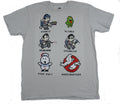 Ghostbusters Mens T-Shirt - 8-Bit Stylized Characters Image Hoodie, Sweatshirt | CiraTrend.com